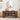 Walnut 39" Oval Entryway 3-Tier Wooden Shoe Bench with 2 Hidden Side Compartments
