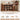 Walnut 39" Oval Entryway 3-Tier Wooden Shoe Bench with 2 Hidden Side Compartments