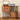 Walnut 40" Mid Century Modern Record Player Stand with Sliding Door Storage & Record Holder Socket
