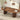 Walnut 41 in-78 in Modern Oval Extendable Dining Table for 4-8 with Fluted Base
