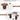 Extendable dining table with dimensions and weight capacity on a white background
