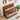 Walnut 42.5" Wood Shoe Bench Entryway Shoe Rack with Hidden Flip-Top Compartment and Wheels
