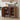 Walnut 47" Mid-Century Modern Wooden Large Shoe Cabinet with Adjustable Shelves with 3 Arched Doors