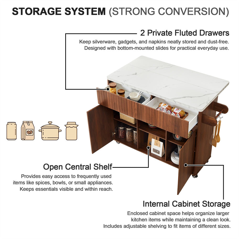 Storage system diagram with labeled components on a white background