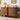 Walnut 51" Modern Wooden Double Hidden Cat Litter Box Cabinet with Sliding Door