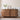 Walnut 51" Modern Wooden Double Hidden Cat Litter Box Cabinet with Sliding Door