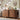 Walnut 51" Modern Wooden Double Hidden Cat Litter Box Cabinet with Sliding Door