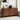 Walnut 58" Curved Wave Fluted Sideboard Buffet Storage Cabinet with 4 Doors and Adjustable Shelves