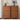 Walnut 5 Drawer Dresser Slim Small Wooden Storage Cabinet with Carved Floral Front and Gold Handles