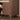 Wooden 5 Tier shoe cabinet with open bottom shelf showing height measurement