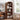 Walnut 63'' Tall 5 Tier Large Record Player Stand Storage Cabinet with Adjustable Shelves