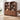 Walnut 71" Tall Arched 5 Tier Fluted Freestanding Bookshelf with Scalloped Doors