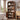Walnut 71" Tall Arched 5 Tier Fluted Freestanding Bookshelf with Scalloped Doors