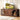 Walnut 87" Extra Large Double Dog Crate with Removable Divider Arched and Metal Doors