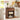Round side table with decorative items in a living room setting, featuring the brand 'AFFEIVUL'.