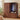 Walnut Freestanding Armoire Wardrobe Closet with Arched Fluted 2 Doors and 2 Storage Drawers