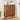 Walnut Freestanding Wood Fluted Shoe Cabinet for Entryway with 2 Flip Drawers and Curved Profile