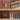 Collage of wooden wardrobe features with text labels on brushed gold knobs, smooth glide drawers, sturdy metal hinges, and heavy-duty metal hanging rod.