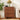 Walnut Mid-Century Modern Scalloped 3 Drawer Nightstand Side Table with Ball Feet