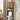 Walnut Mid Century Bathroom Cabinet Over Toilet with Fluted Door and Adjustable Shelves