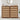 Wooden 5 drawer dressers with woven texture in a room setting