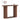 Walnut Mid Century Oval Fluted Entryway Console Table with Storage Shelf