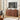 Walnut Modern 2 Door Storage Cabinet Sideboard with Arched Fluted Door Design