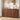 Walnut Modern 4 Door Storage Cabinet Sideboard with Arched Fluted Door Design