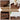 Wooden furniture with features highlighted: curved corners, open storage space, stable drawer slides, and anti-tipping device.