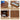 Wooden furniture with curved corner, drawer storage, sliding tambour door, and fluted panel.