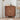 Wooden cabinet with decorative design in a room setting