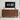 Wooden sideboard with digital clock display in a room setting