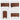 Four different views of a wooden sideboard on a white background