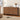 Walnut Modern Wood 9 Drawer Dresser Storage Cabinet with Wave Fluted Drawer