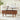 Walnut Oval Fluted Wooden Lift Top Coffee Table with Hidden Compartment