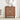 Wooden cabinet with decorative design in a room setting