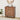 Wooden cabinet with decorative design in a room setting