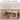 Four-panel detail collage titled 'Side Table Details' showing close-ups of a light wood side table: curved edge detail, metal drawer handle, high-quality hinges, and solid wood legs, with brown label bands naming each feature.
