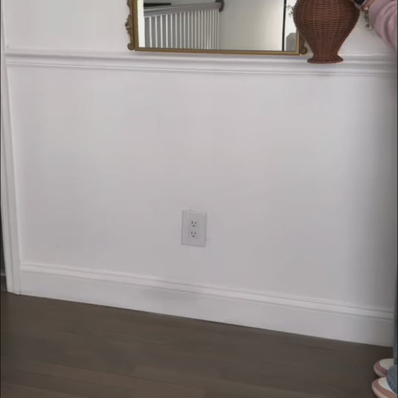 Elegant Fluted Console Table Video