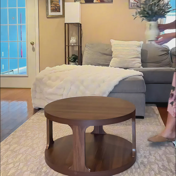 modern nesting coffee table set video