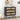 Modern Rattan Dresser Table Storage Cabinet with Wide Drawers and Metal Handles
